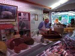 La visite de la boucherie des Halles